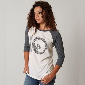 TENTREE Pink & Gray Growth T-Shirt